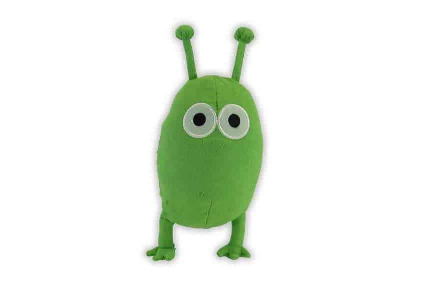 Alien plush green alien