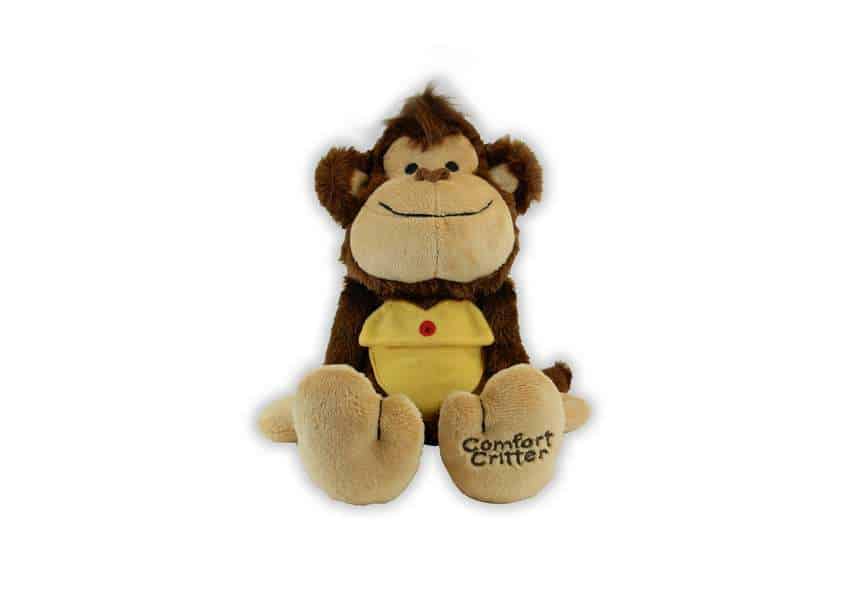 Comfort Critters brown chimp plush