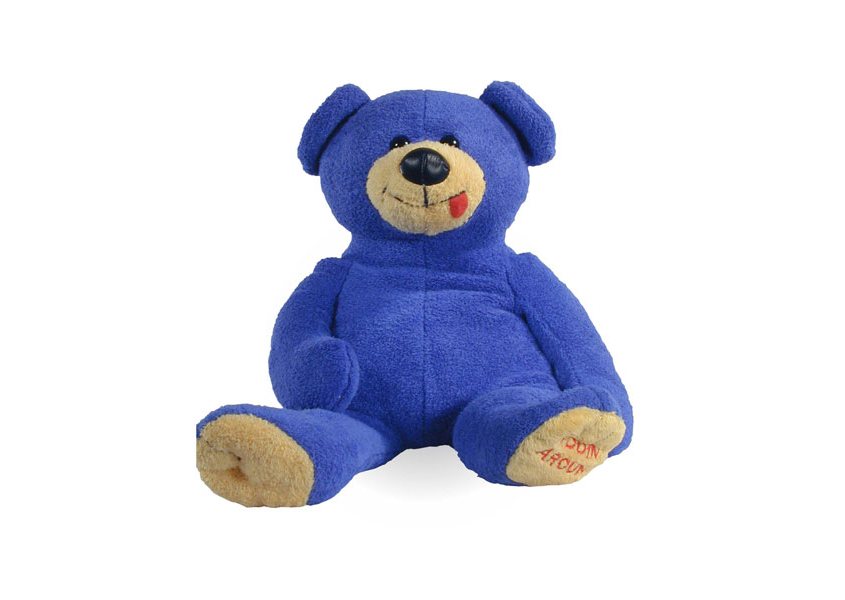 Imagine purple plush teddy bear
