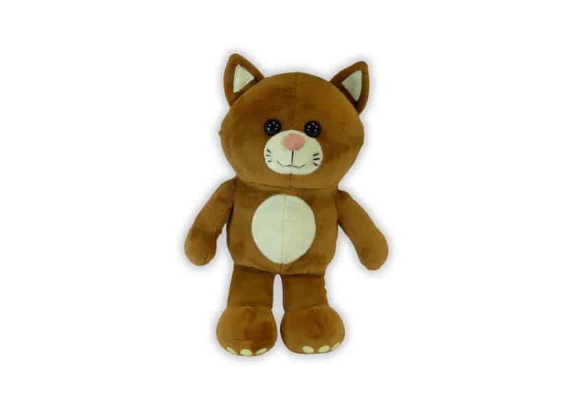 teddy bear cat plush