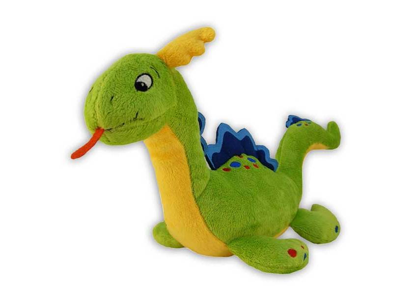 Champy, green sea dragon plush toy