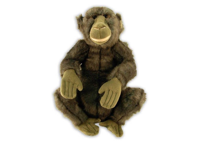 Monkey Man realistic chimpanzee plush