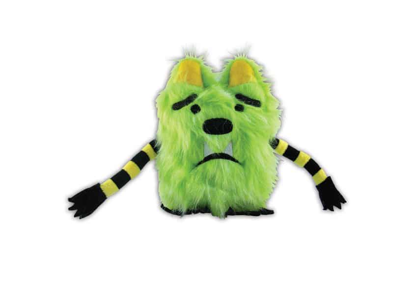 green What If Monster plush toy