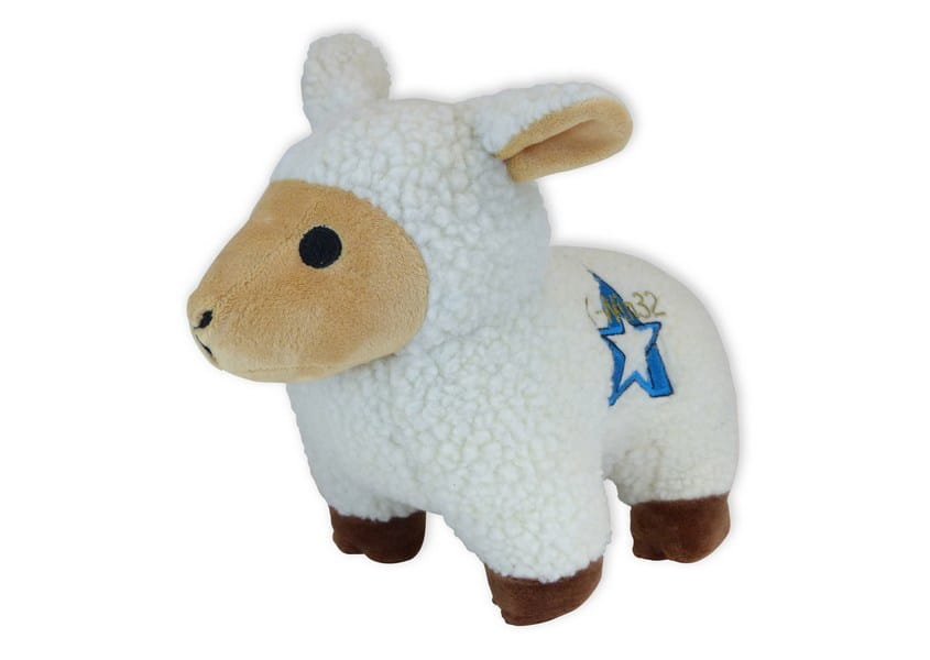 white sheep plush toy