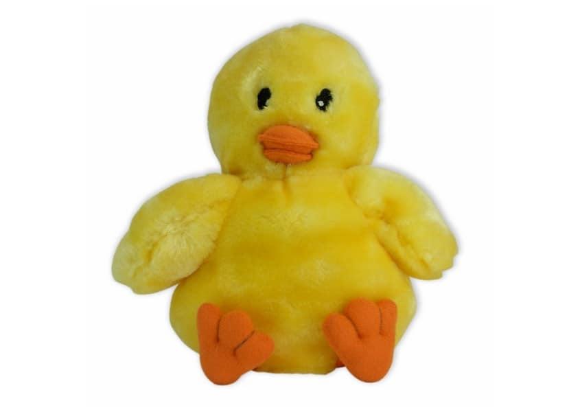 yellow duckling Daphne plush puppet