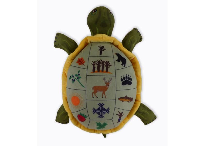 Pokagon turtle plush