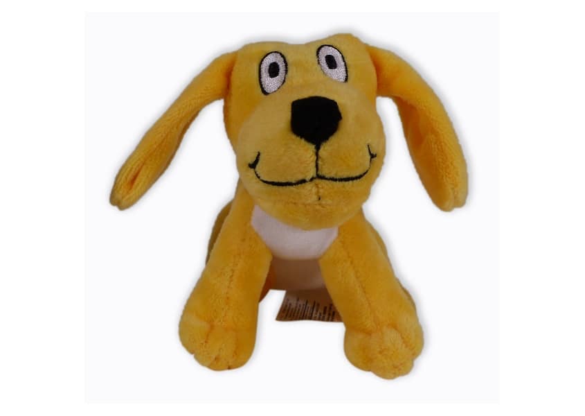 Roofus yellow dog plush